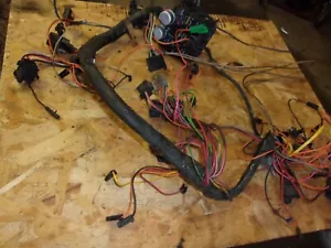 1980 Jeep CJ dash wiring harness with tach and clock wiring - Foto 1 di 9