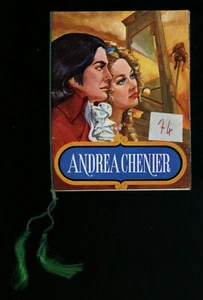 calendarietto da barbiere ANDREA CHENIER 1974 - Picture 1 of 4