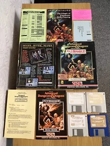 Amiga SSI Eye Of The Beholder II Game - Boxed Working -👽👾Retro Gift Idea👾👽 - Afbeelding 1 van 24