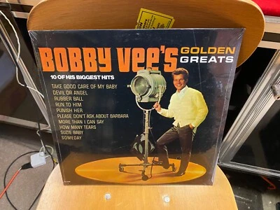 Bobby Vee - Bobby Vee's Golden Greats LP Liberty mono LM-1008 SEALED - Image 1 of 2
