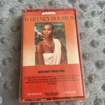 Whitney Houston - Whitney Houston (Cassette Tape, Jul-1985, Arista) - Image 1 of 3
