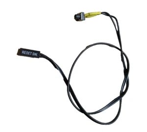 PC Computer Reset SW Bouton Power On Off Bouton Interrupteur Câble Cable 0,3m - Photo 1/1