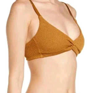Good American Traje De Baño Arrugado Mujer Top Talla 5, Diseño Retorcido y Snap Back - Imagen 1 de 12
