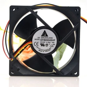 Delta EFB0924SHF 9032 9cm 24V 0.38A High Flow Cooling Fan - Picture 1 of 5