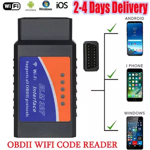 Automotive WIFI OBD2 Scanner Car Code OBDII Reader Fault Diagnostic Tool - Picture 1 of 11