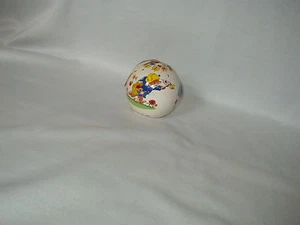 PADDINGTON BÄR 3" buntes Keramik Potpourri ORNAMENT datiert 1981 EDEN Toys - Bild 1 von 8