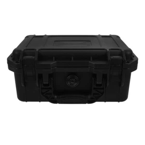 Hardware Toolbox Travel Plastic Tools Case Handle Carrying Suitcase - Picture 1 of 12