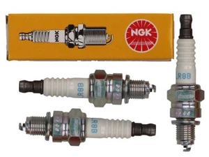 NGK Spark Plug LR8B Fits KTM SX Husqvarna TC GasGas MC 50 65 ab09 Set 3pc - Picture 1 of 1