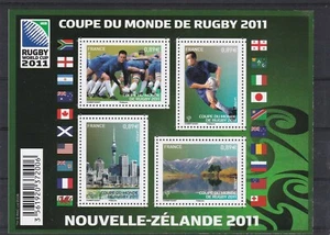 France 2011 Rugby World Cup New Zealand BF New YT F4576 - Picture 1 of 1