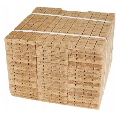 Kaminanzünder 2400St Anzünder Anzündwürfel Kohleanzünder Wachs Grillanzünder. - Bild 1 von 4