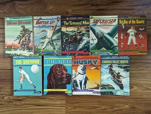 Lot 9 PAPERBACK Comet Books 1948 & 1949 Printing Teen Series THE TATTOOED MAN ++ - Picture 1 of 5