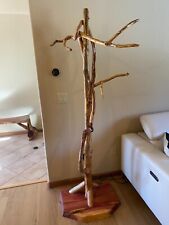 Rustic Red Cedar Custom Strong Tree Coat Rack, Clothes Rack, Hat-Stand/Tree