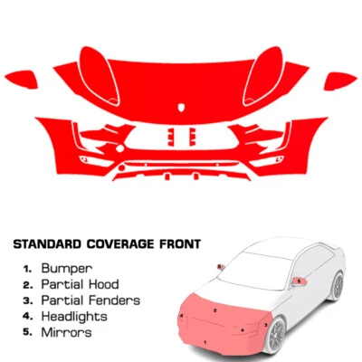 PreCut Paint Protection Film Clear Bra PPF Kit For Porsche Macan GTS 2017-2018 Foto 1 de 4