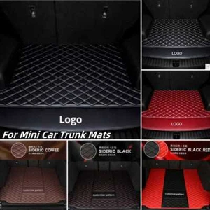 For Mini Car Trunk Mats Rear Mats Custom Carpets All Model Pu Leather Rugs Auto - Imagen 1 de 33
