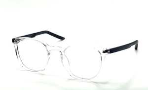 AUTHENTIC NIKE 7260 900 Clear/Matte Canyon Purple Unisex Eyeglasses 49mm 20 145 - Picture 1 of 8