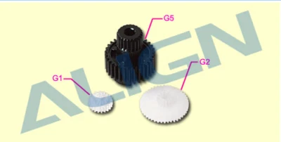 Juego de servoengranajes Align DS410 K10458A HSP41032 Foto 1 de 3