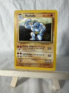 Machoke 34/102 - 1999 Pokémon Base Set - WOTC - Excellent/Near Mint - Bild 1 von 2