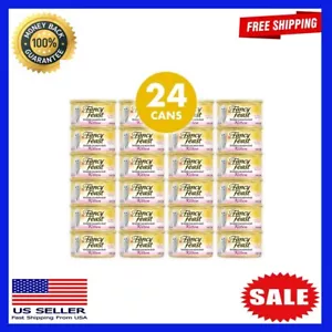 Purina Fancy Feast Wet Kitten Food for Kittens Salmon, 3 oz Cans (24 Pack) - Picture 1 of 8