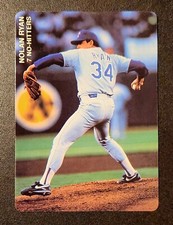 1992 Mother's Cookies - NOLAN RYAN #6 "7 No-Hitters" - Texas Rangers HOF