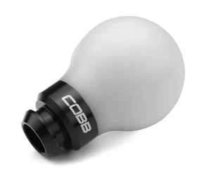 COBB Tuning 5-Speed Shift Knob for Subaru White with Black Collar 211350-W-BK - Picture 1 of 2