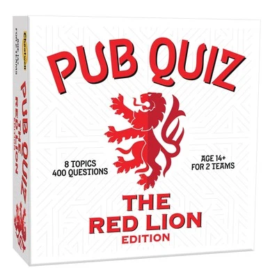 CHEATWELL GAMES The Red Lion Pub Quiz - 400 Questions - Comes With Answer Pad &  - Imagen 1 de 4