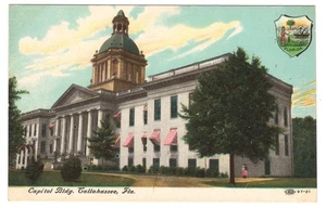 Tallahassee Florida - Historisches State Capitol Gebäude Postkarte - Bild 1 von 2