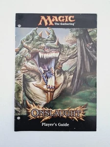 2002 Magic the Gathering : Onslaught Players Guide MTG WOTC Card Manual Free S&H - Picture 1 of 3