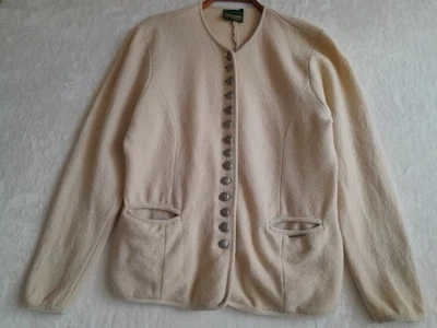 Vtg Geiger Austria Wool Alpine Style Ornate Button Size 28/US 6 Cardigan Jacket - Image 1 of 4