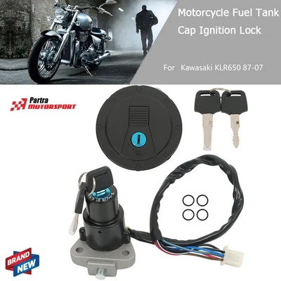 Interruptor de encendido tapa de gas combustible para Kawasaki KL250 KLR250 86-05 KL600 KLR650 87-07 Foto 1 de 4