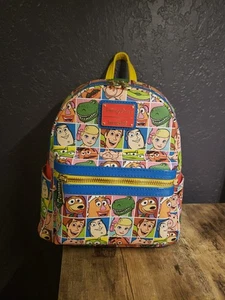 Disney Parks Loungefly Pixar Toy Story Mini Backpack Bag New 2024 AOP - Picture 1 of 6