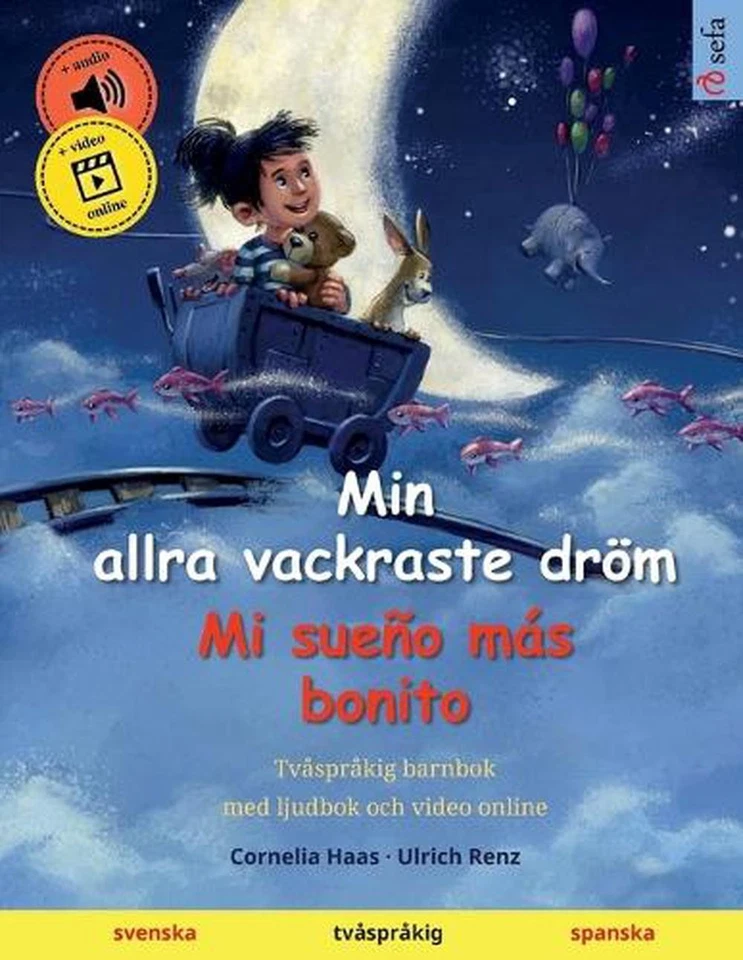 Min allra vackraste drm - Mi sueo ms bonito (svenska - spanska): Tv?spr?kig barn - Image 1 of 1