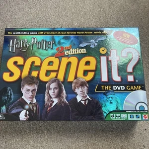 Scene It Harry Potter 2nd Edition DVD Board Game Family Fun by Mattel Boxed vgc - Picture 1 of 6