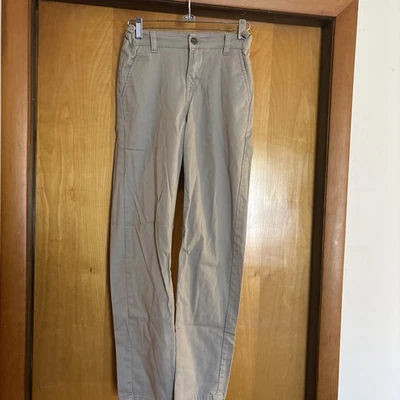 NWT IZOD Boys Size 14 Regular Khaki Stretch Flat Front Uniform Pants  - Image 1 of 4
