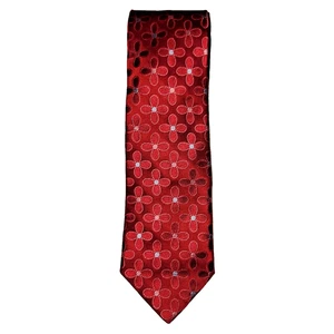 Corbata Ted Baker London de seda roja rosa floral a medida EE. UU. para hombre - Imagen 1 de 10