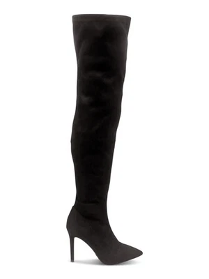 THALIA SODI Womens Black Cushioned Stiletto Zip-Up Dress Heeled Boots 8 - Image 1 of 4