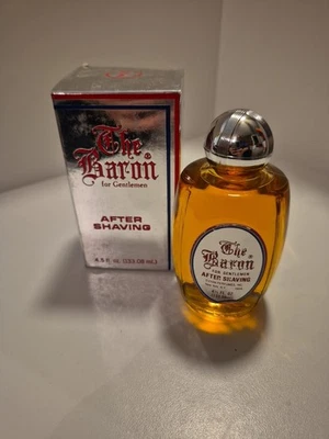DE COLECCIÓN ORIGINAL EVYAN EL BARÓN PARA CABALLEROS DESPUÉS DEL AFEITADO 4,5 OZ RARO 100% Completo Foto 1 de 4