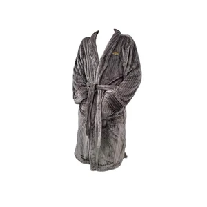 Northwest NFL Jacksonville Jaguars Men's Ribbed Silk Touch Robe Grey, One Size - Picture 1 of 3