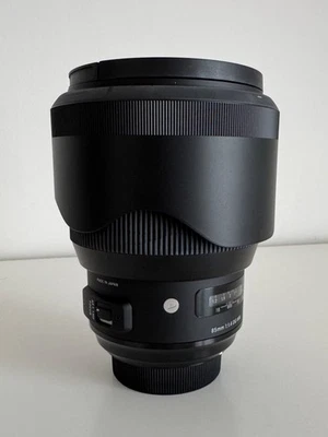 Sigma 85mm F/1.4 DG HSM Art Objetivo para Nikon - Negro - Imagen 1 de 4