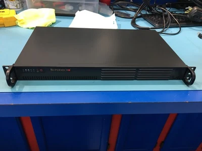 Supermicro 502-2 SYS-5015A-EHF-D525 Server Atom D525@1.8GHZ 4GB Ram  - Image 1 of 4