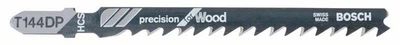 Bosch Stichsägeblatt T 144 DP Precision for Wood, 5er-Pack - Bild 1 von 4
