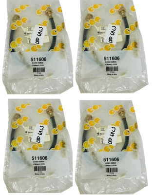 Lot of 4 – CEF 511606 Rear Brake Hose (365 mm, F10x1) – Repl. Suzuki 51590-60B00 - Image 1 of 4