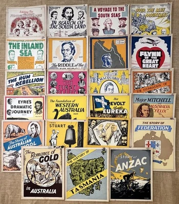 Vintage 1958 The Australian Children's Pictorial Social Studies 23 Volumes - image 1 of 4