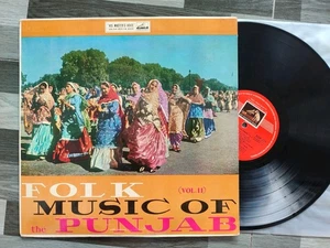 Punjabi Bhangra Folk Music of Punjab vol. 2 EMI HMV LP Prakash Surinder Kaur - Picture 1 of 8