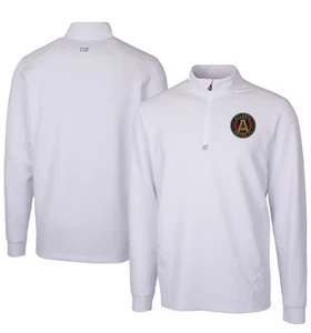 Atlanta United FC Cutter & Buck Herren LARGE 1/4 Zip Langarm Traverse Stretch - Bild 1 von 10