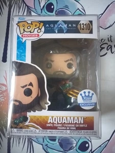 Funko Pop! MOVIES : AQUAMAN - AQUAMAN No1310 - EXCLUSIVE - Picture 1 of 2