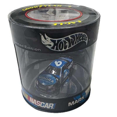 Paquete de lata de aceite NASCAR edición limitada Viagra Hot Wheels 2004 Mark Martin Foto 1 de 4