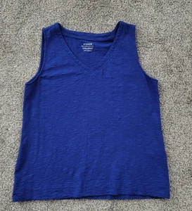 Chico’s Tank Top Shirt Damen Gr. 2 (US 12/L) blau Strick dehnbar - Bild 1 von 8