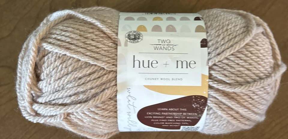 Lion BRAND Hue & Me Yarn Desert 023032069487