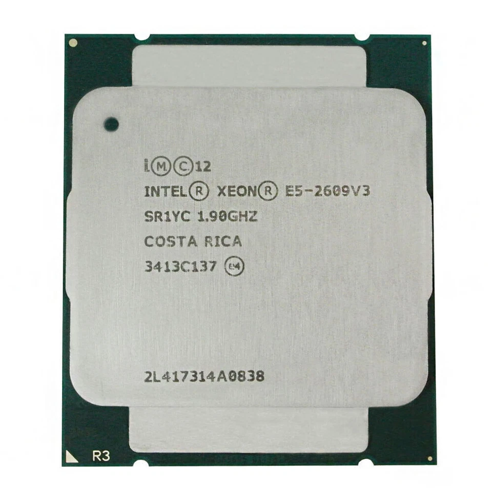 Intel Xeon E5-2609V3 CPU SIX-Core 1.90GHz SR1YC 15MB 85W LGA 2011-3 Processor - Image 1 of 1
