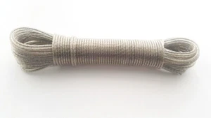20-100m Stahlkern Wäscheleine Seil stark dick Wäsche Outdoor Wäscheleinen - Bild 1 von 4